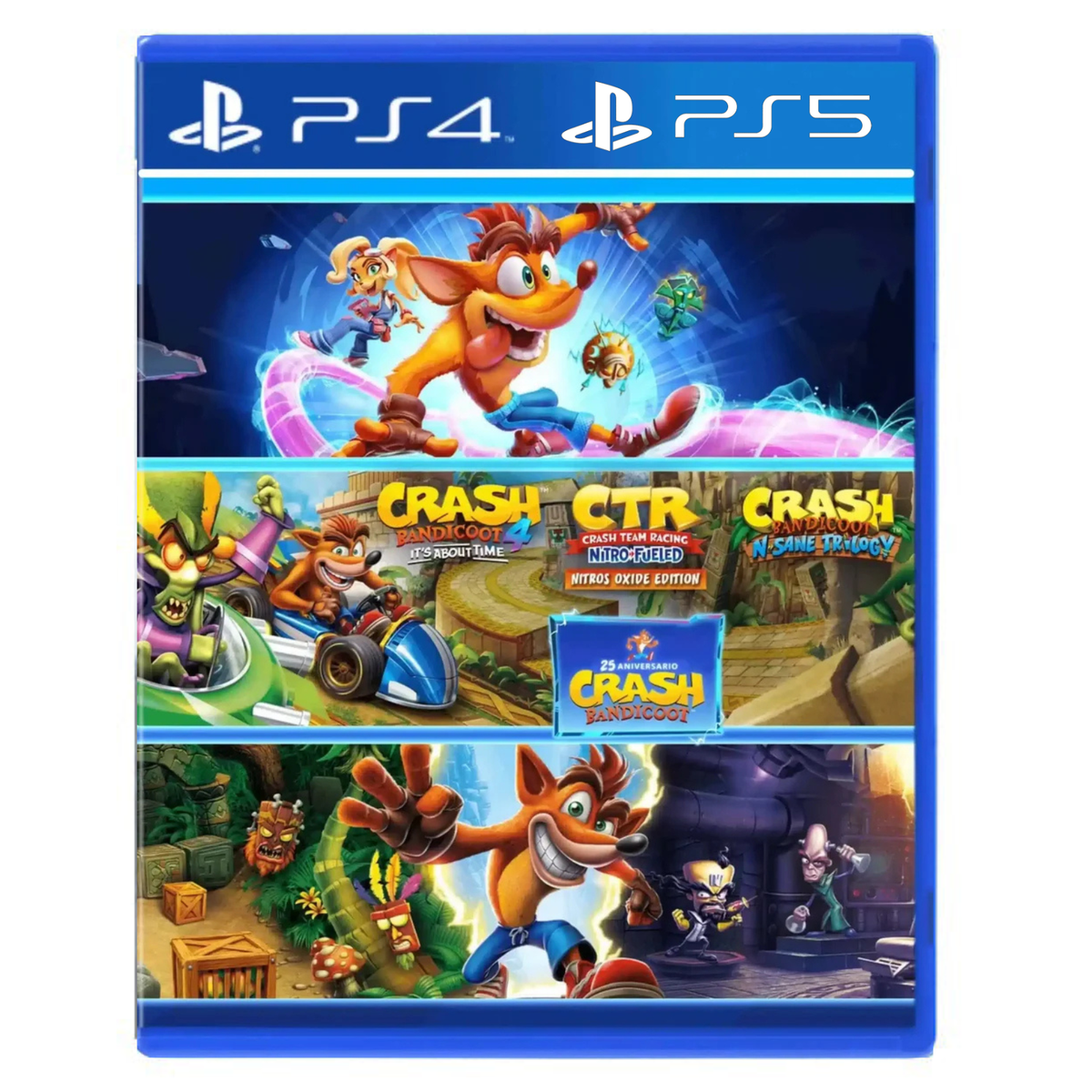 Crash Bandicoot Pack PS4 | PS5 — FASTDIGITAL Chile