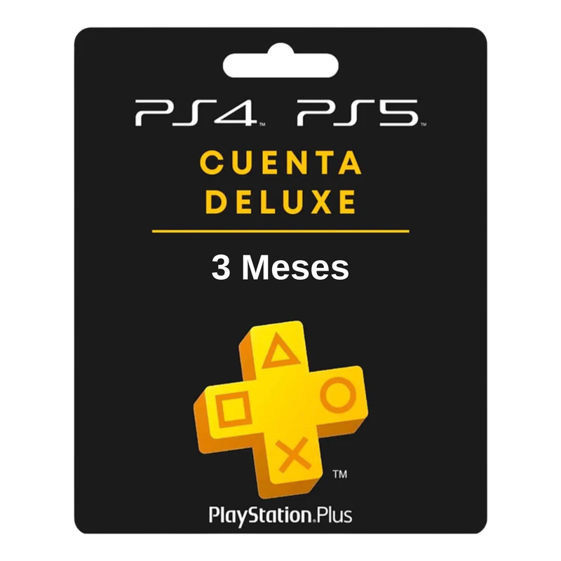 PS Plus Deluxe 3 Meses — FASTDIGITAL Chile