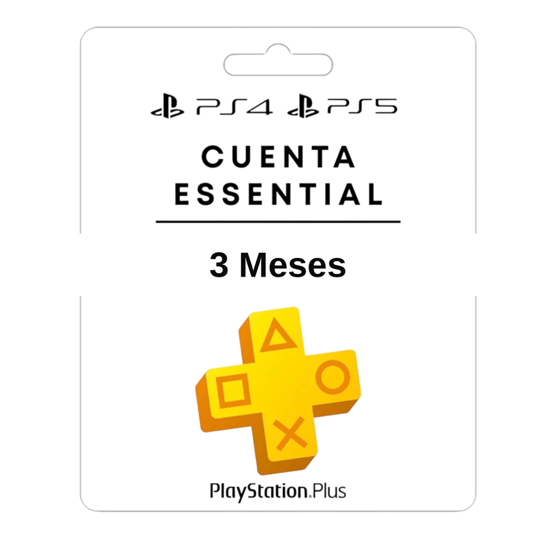 PS Plus Essential 3 Meses — FASTDIGITAL Chile